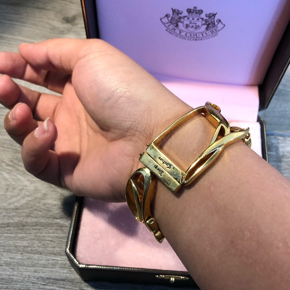 JUICY COUTURE BANGLES /NECKLACE NOT INCLUDED - Picture 4 of 8